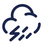 Cloud Storm SVG Icon